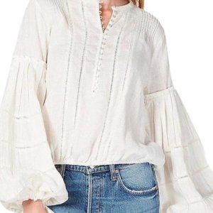Free People High Swells Bell Sleeve Top